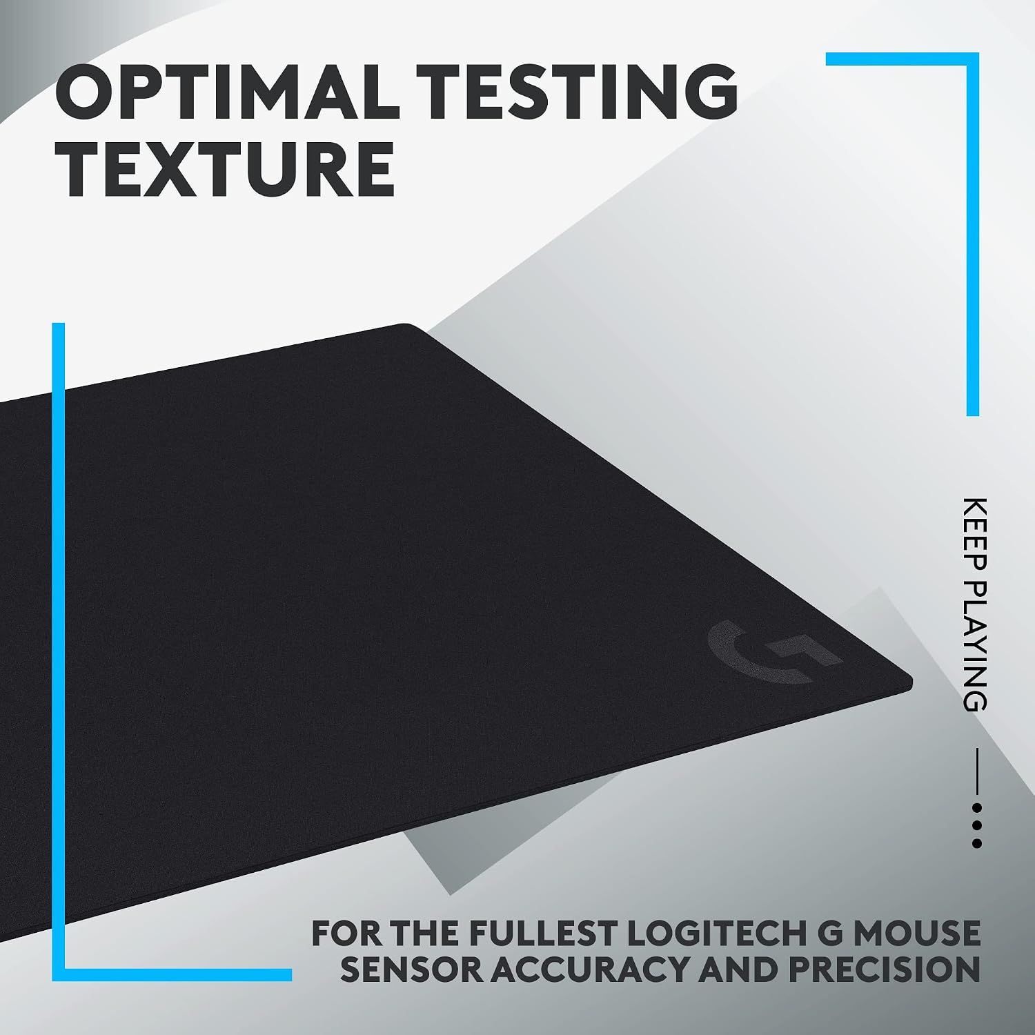 Detalle 2 de Logitech G G640 Large Cloth Gaming Mouse Pad (460 x 400 x 3 mm)