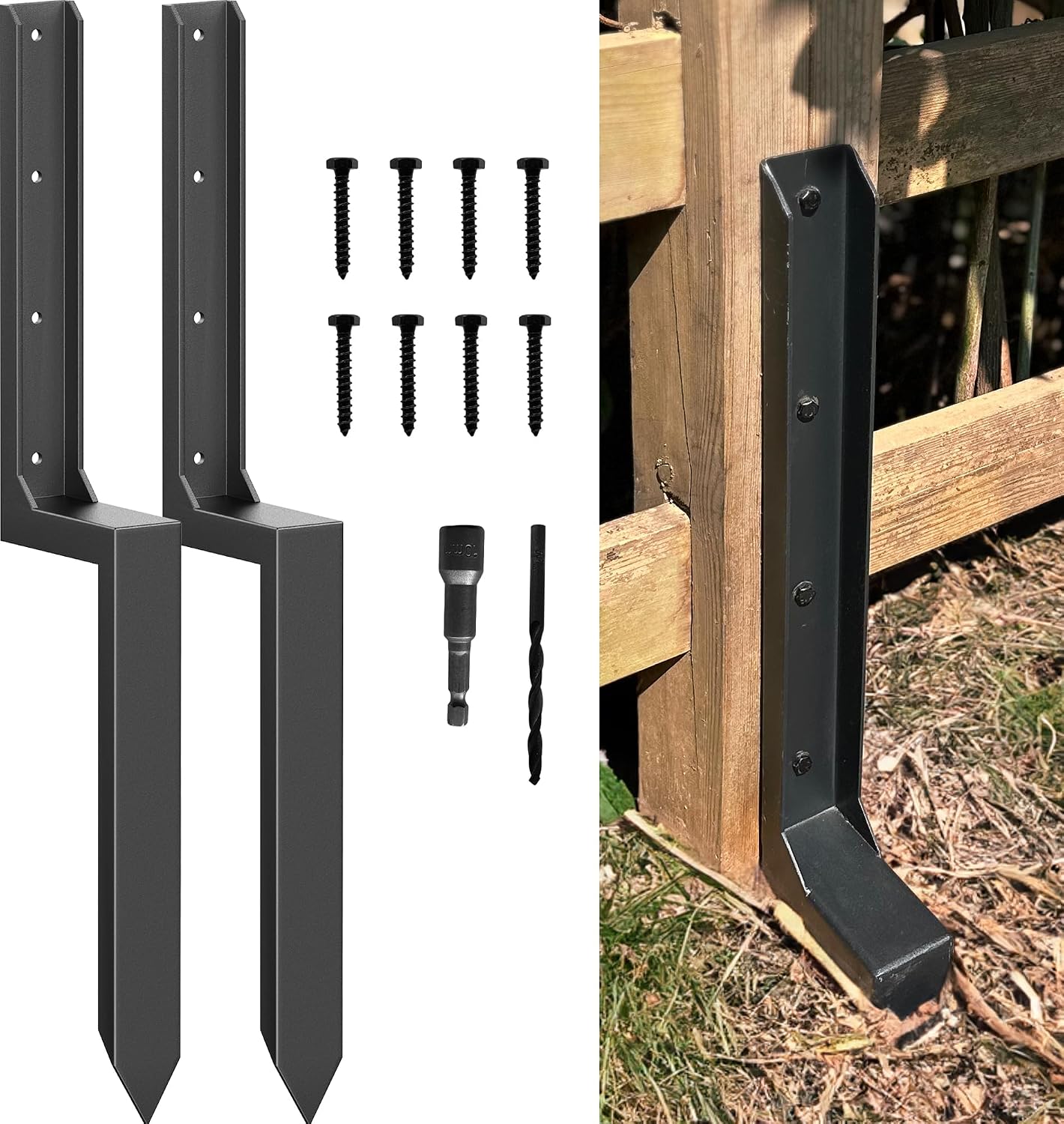 Detalle de akingkong fence post repair kit 11-gauge