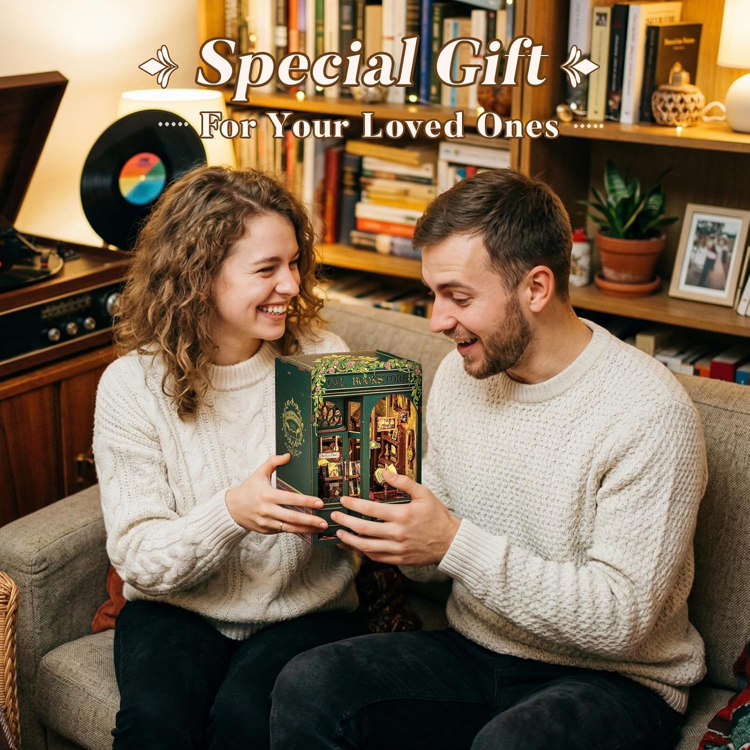 Thumbnail 4 de CUTEBEE Book Nook Kit 1-2 hr