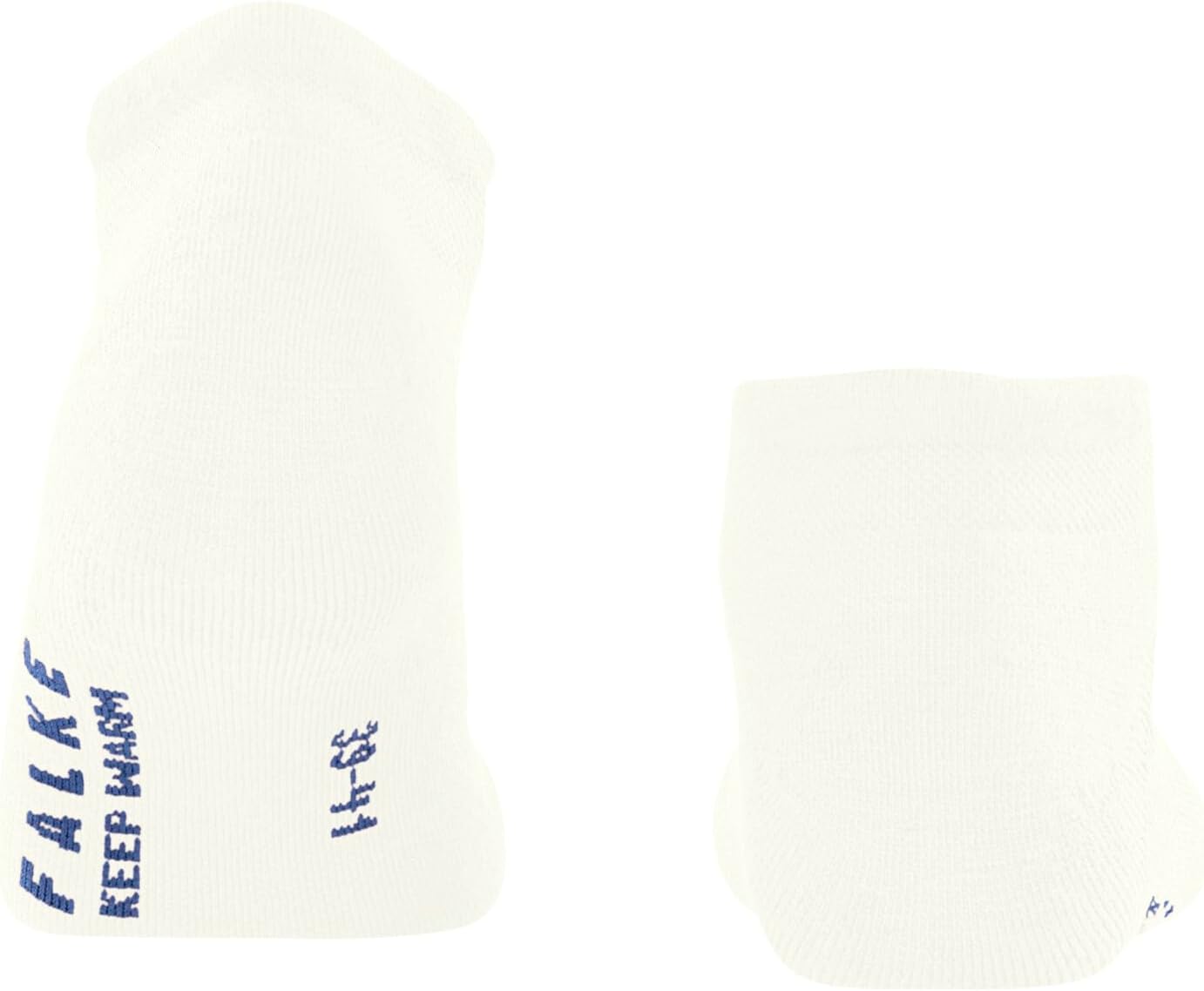 Detalle de FALKE Women's Keep Warm Trainer Socks – Breathable Wool with Plush Sole