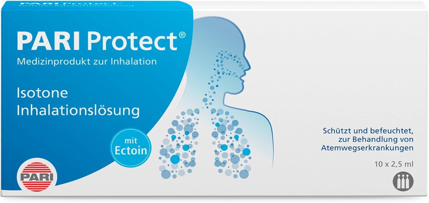 Thumbnail 6 de PARI Protect Isotonische Kochsalzlösung zum Inhalieren – 20 Ampullen à 2,5 ml