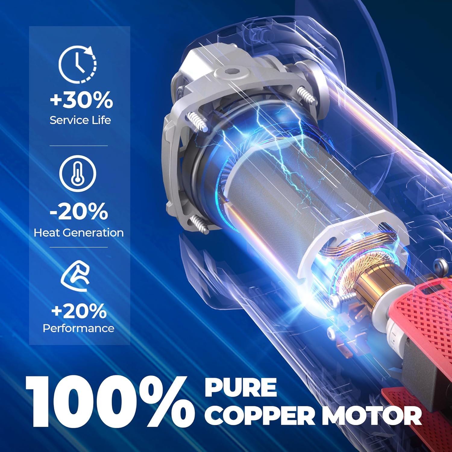 Thumbnail 3 de Dong Cheng 115mm 800W Angle Grinder with Storage Hard Case (Compact, Quick-Change Guard)