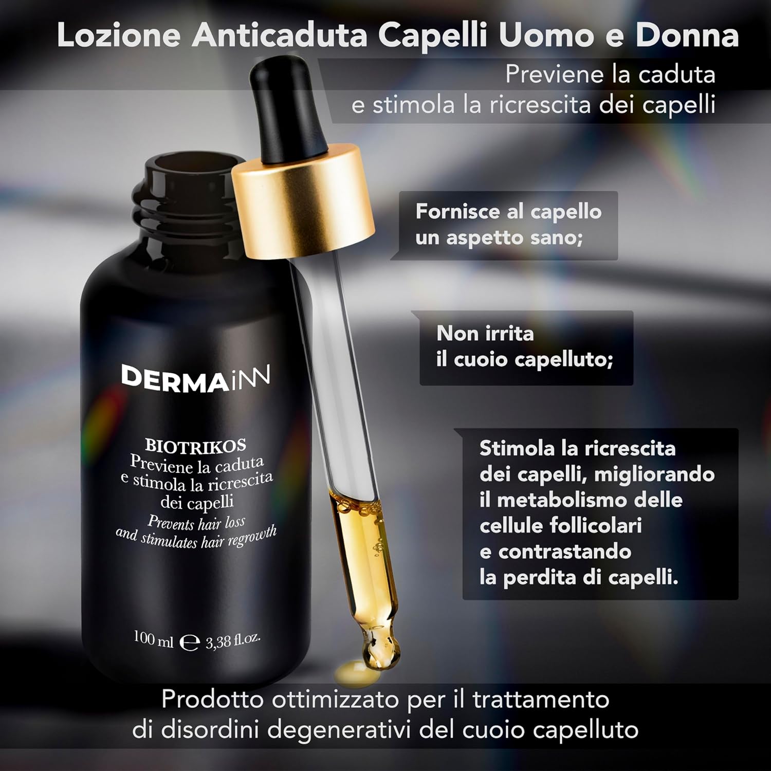 Thumbnail 5 de Biotrikos Siero Anticaduta Capelli e Barba – Lozione notte, fiale dosatrici, crescita e rinforzo