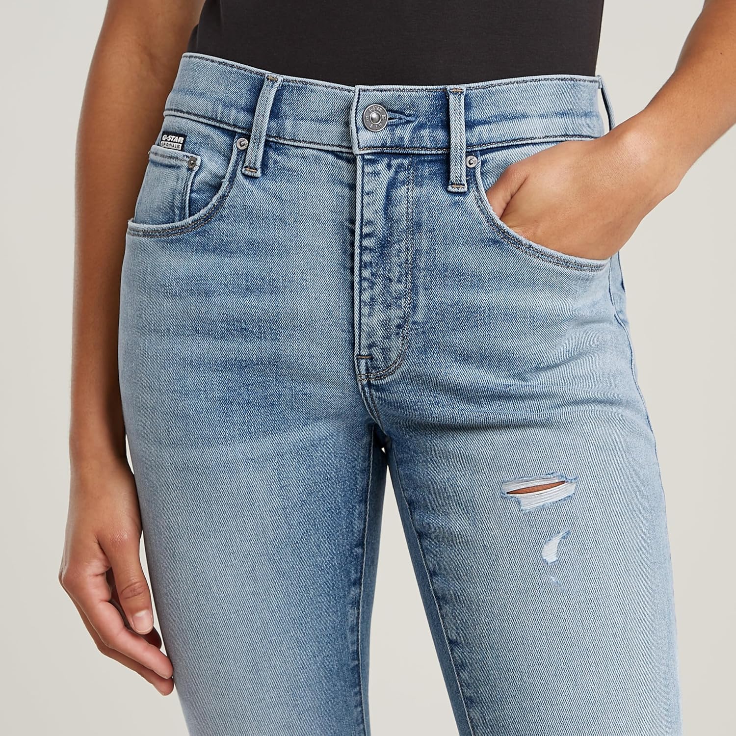 Thumbnail 5 de G-Star Damen 3301 Skinny Jeans – High Waist 5-Taschen-Schnitt
