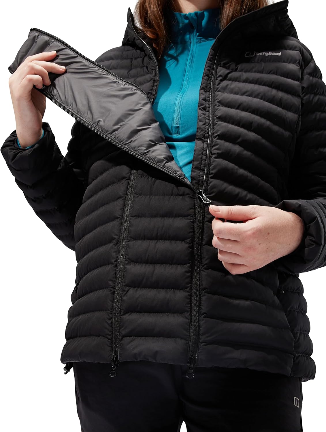 Thumbnail 6 de Berghaus Women’s Nula Maternity 2in1 Hooded Insulated Warm Jacket