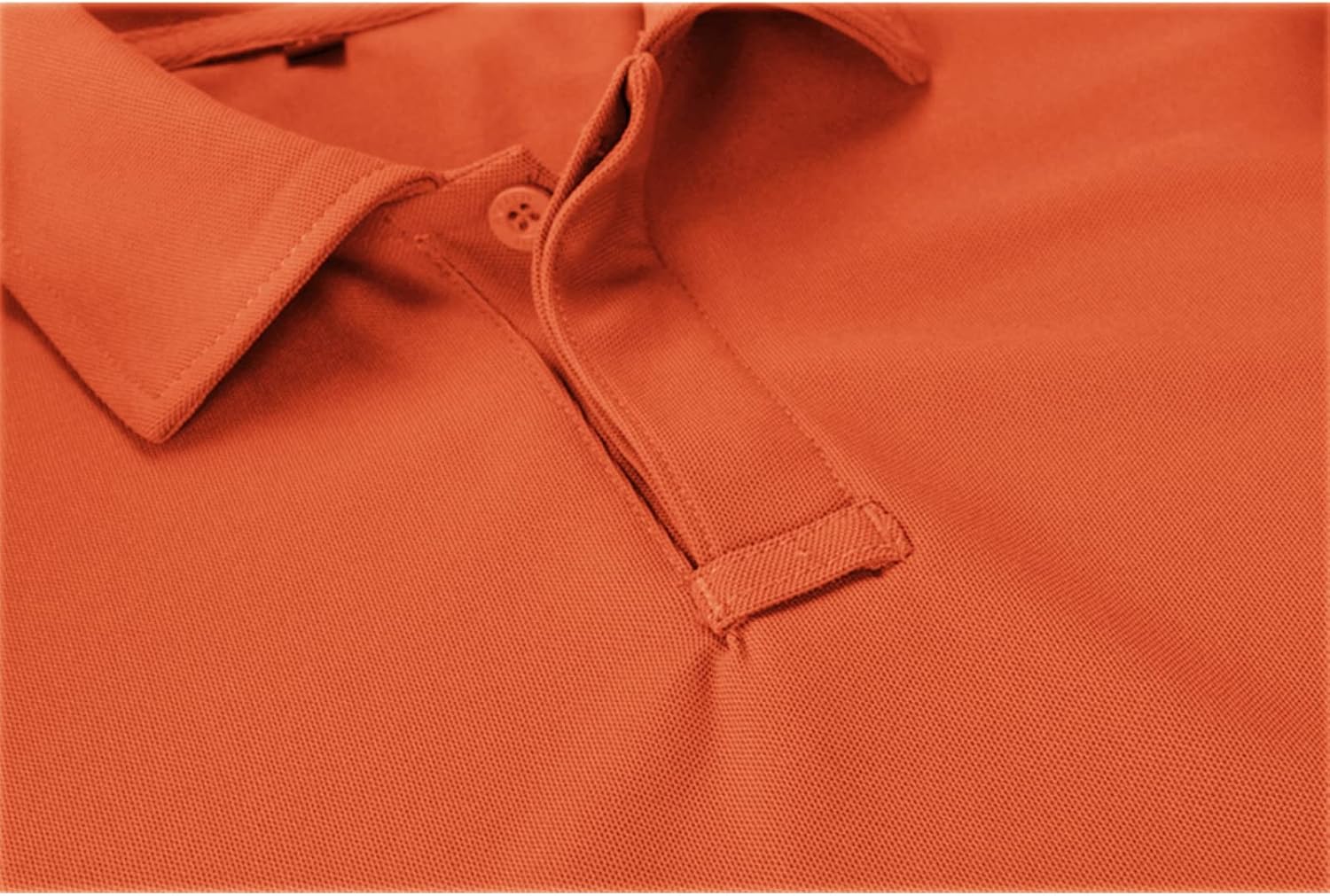 Detalle de ZITY Men's Polo Shirt with Ring Buckle & Sleeve Pocket – Breathable, Flexible Golf & Casual Polo