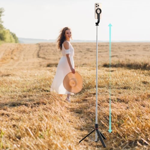 Detalle 2 de E-Tree 67" Magnetic Tripod for iPhone