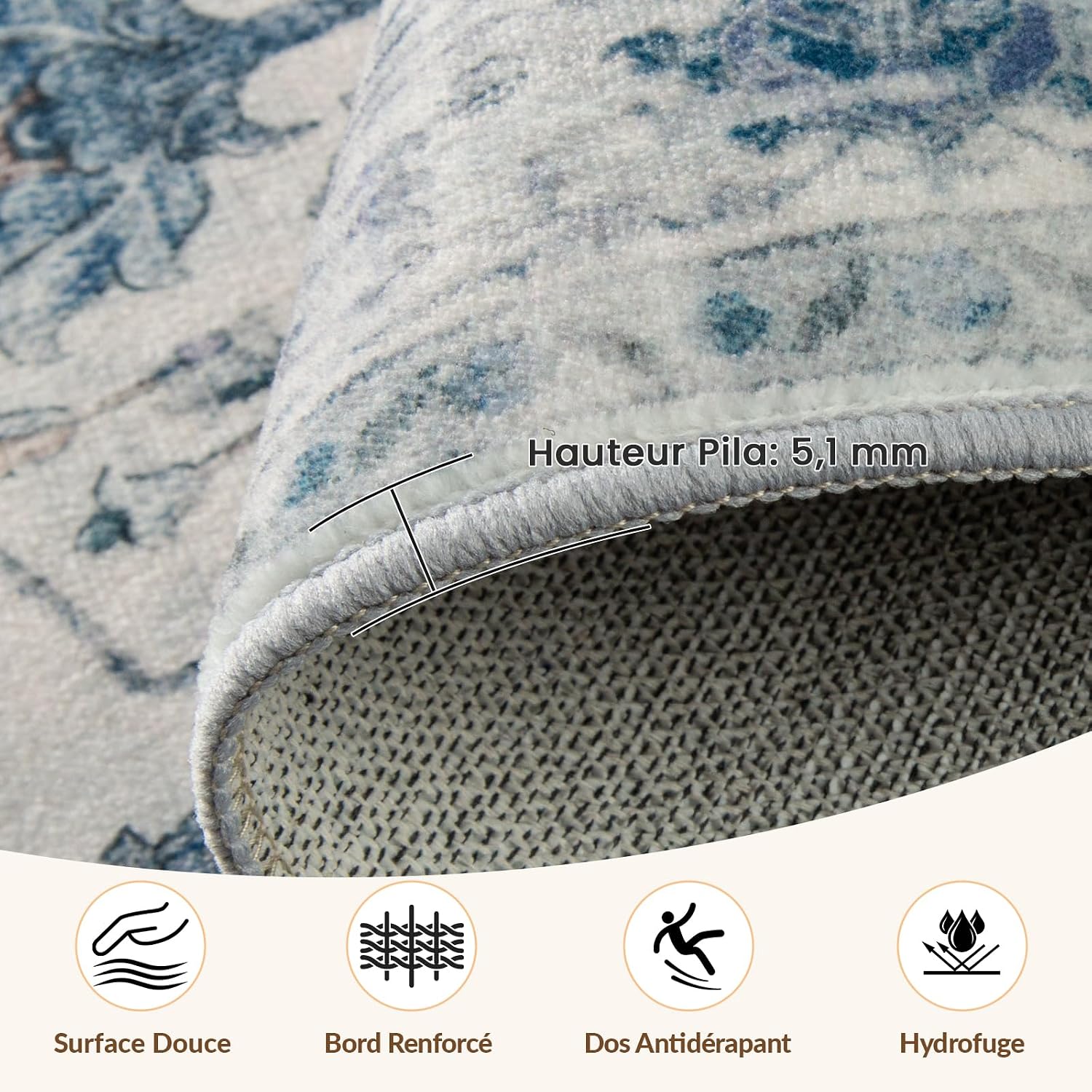 Detalle de INOVADAY Tapis salon 180x270 cm