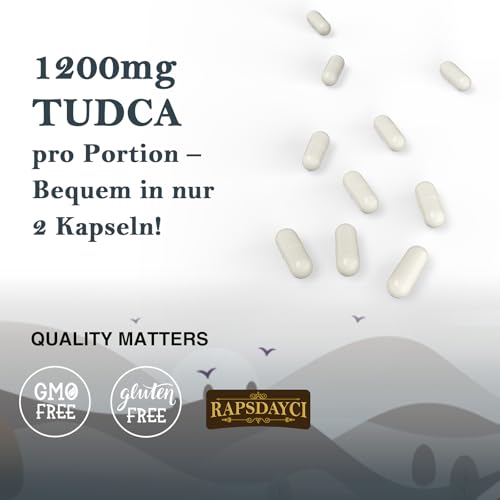 Detalle 2 de TUDCA Ultra Forte 1200 mg 🧬 Suplemento Hepático