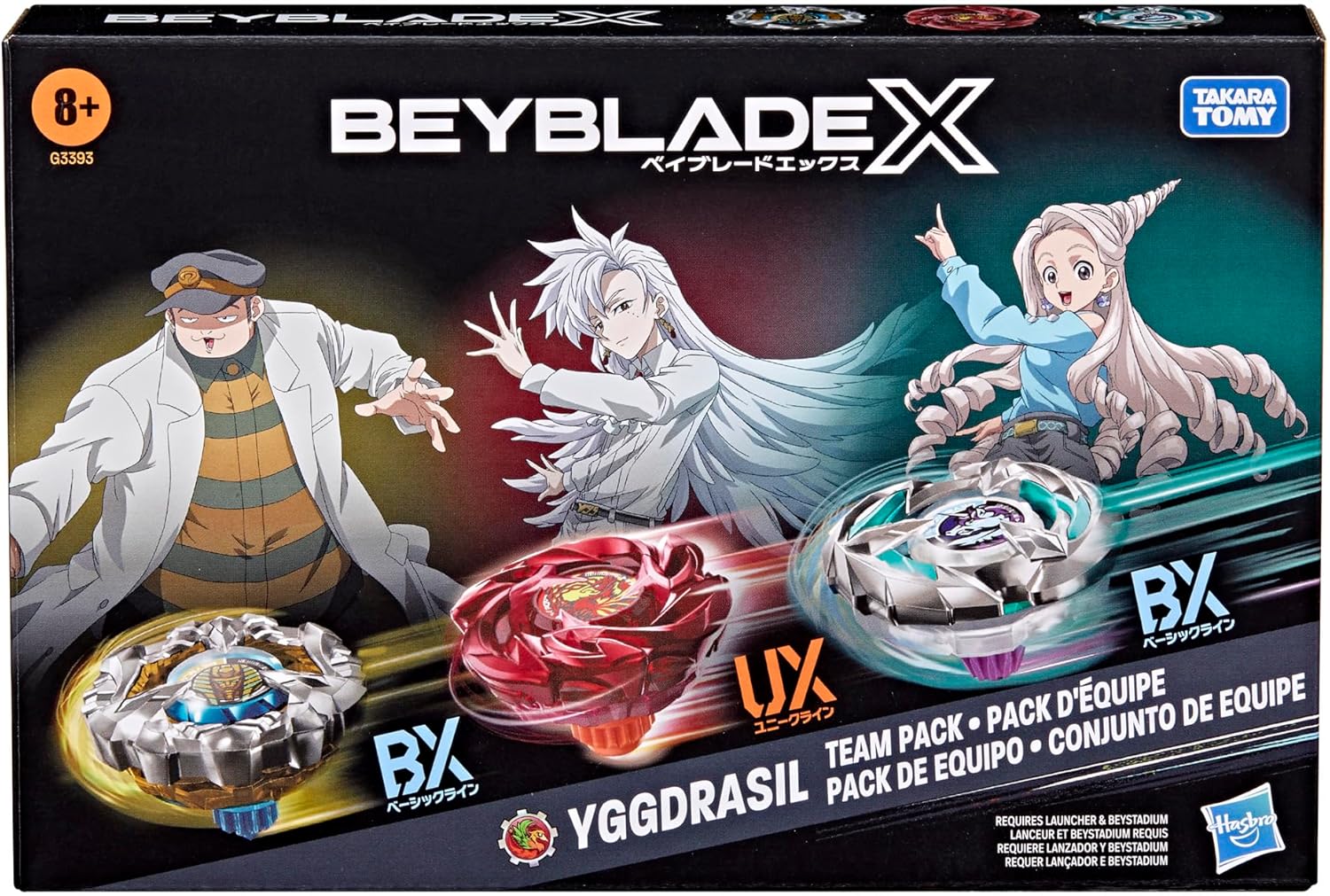 Thumbnail 1 de Takara Tomy Beyblade X Yggdrasil Team Pack
