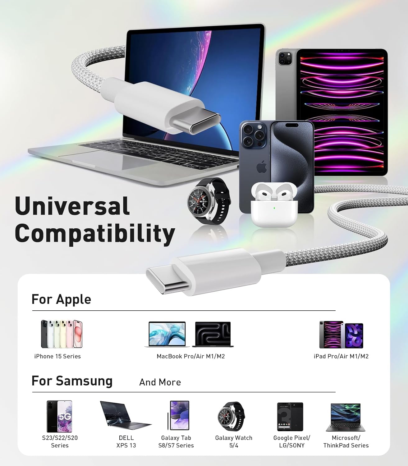 Thumbnail 3 de Txtcu USB C to USB C Cable