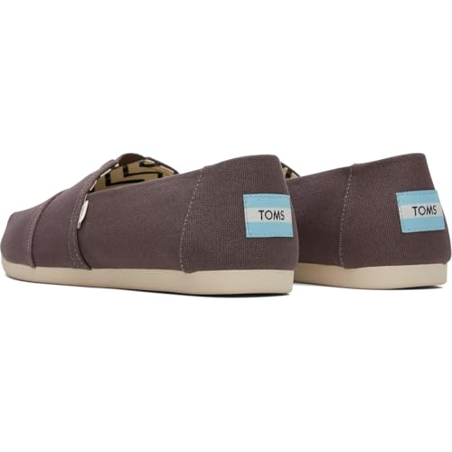Thumbnail 4 de TOMS Mens Recycled Cotton Alpargata Loafer Flat – Grey (UK 6.5)