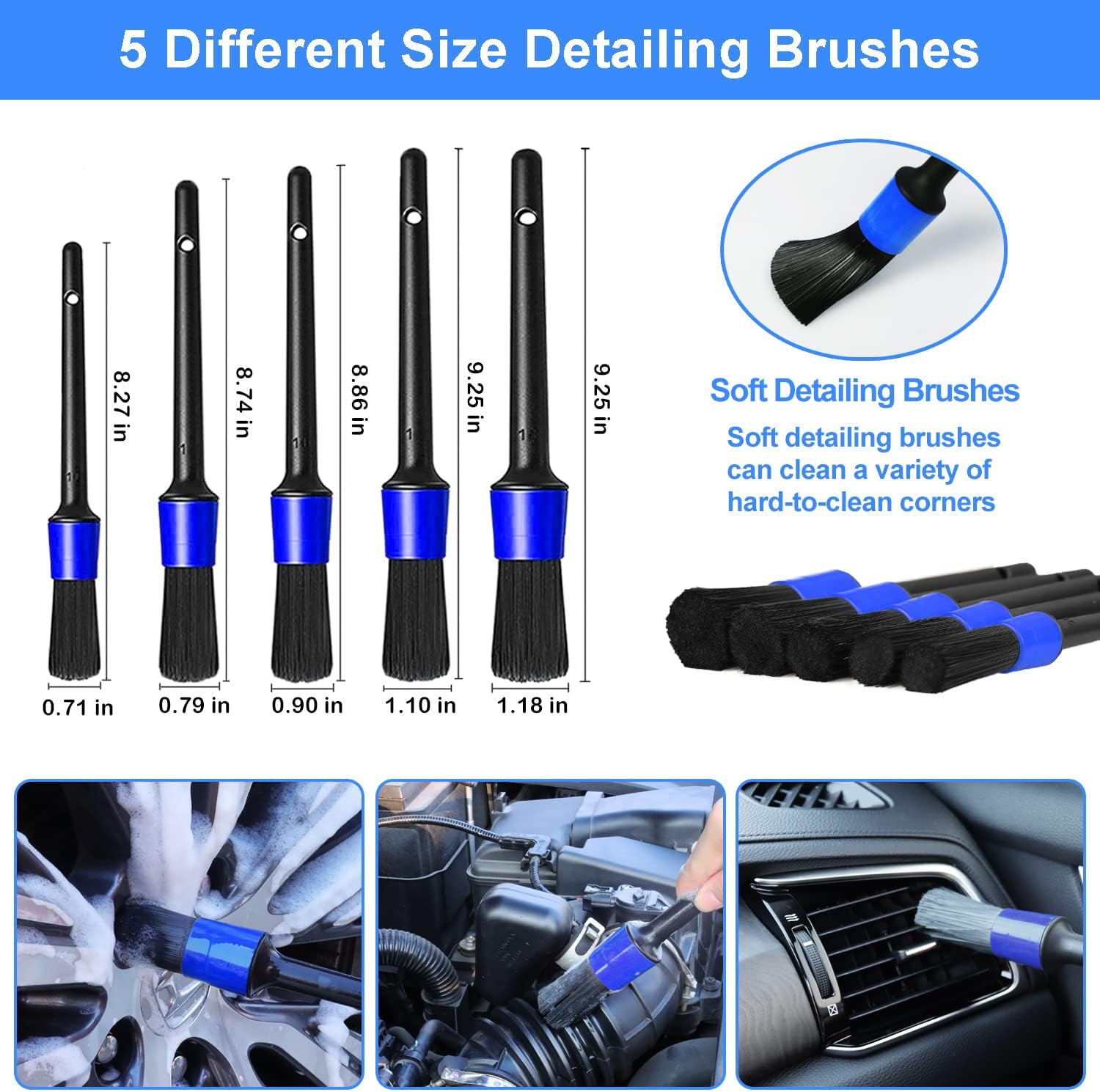Thumbnail 4 de NIKCOSMK 62" Car Wash Brush Kit