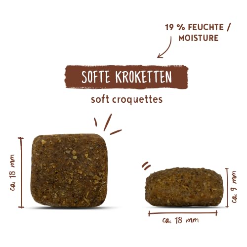 Detalle de Bosch HPC Soft Hundefutter halbfeucht Land-Ente & Kartoffel, 2,5 kg