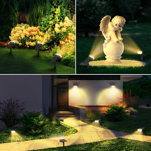 Thumbnail 7 de Linkind Luces Solares LED Exterior para jardín con sensor, 3000K y 650 lm (pack de 4, IP67)