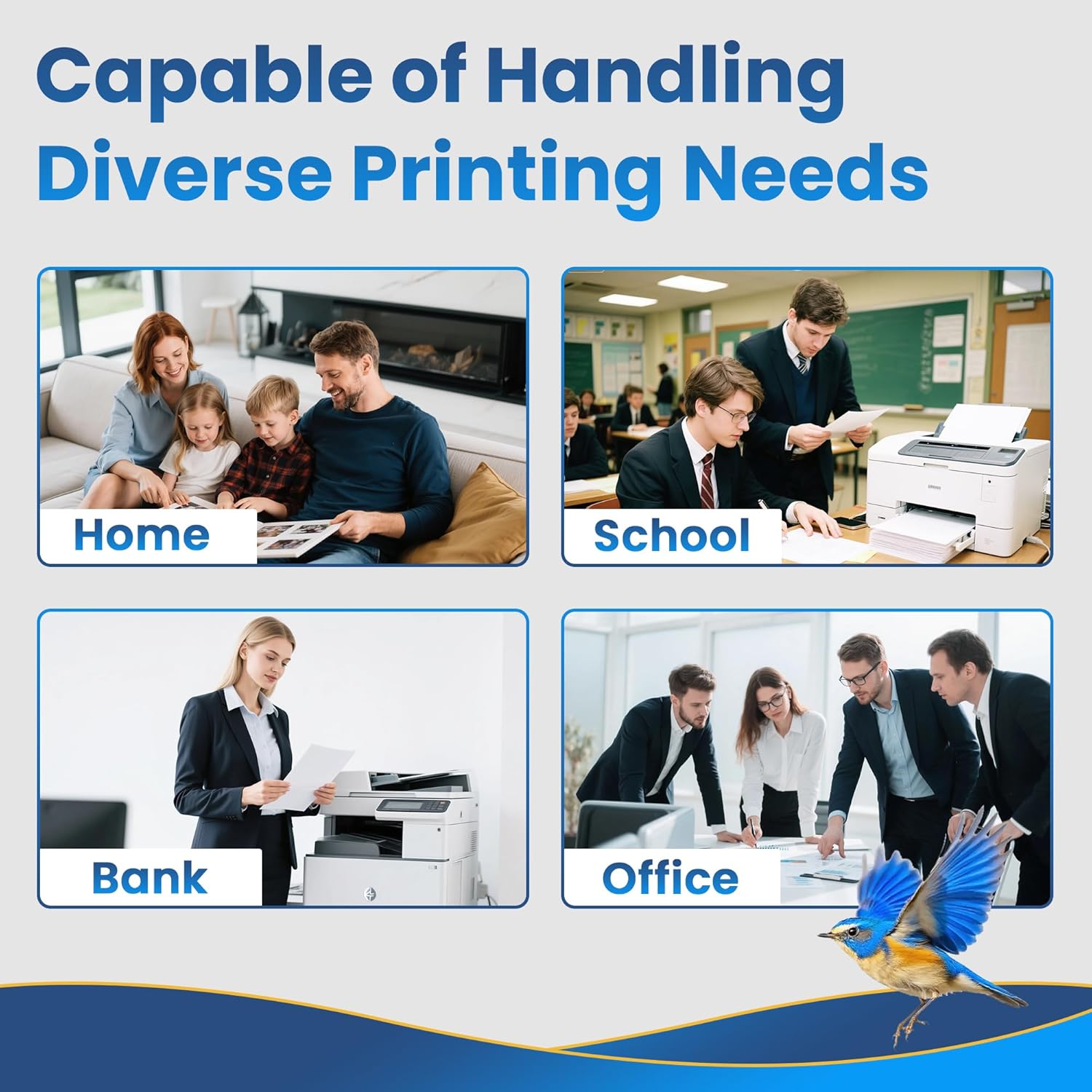 Thumbnail 6 de Cartouches d’encre Jhaan compatibles Canon PGI-520/520 XL noires (5 cartouches) pour MX870, MP… et iP3600