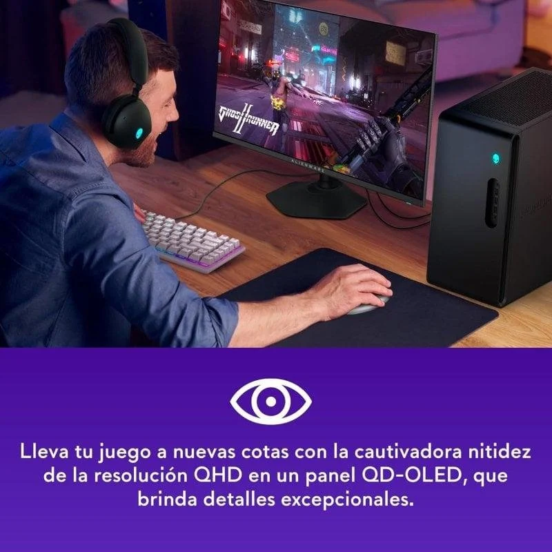 Thumbnail 1 de Dell Alienware AW2725DF 26,7" QD-OLED QHD 360 Hz FreeSync Premium Pro