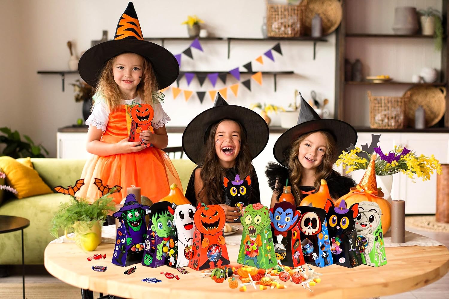 Thumbnail 6 de Giiffu Halloween Treat Boxes, 54-Pack