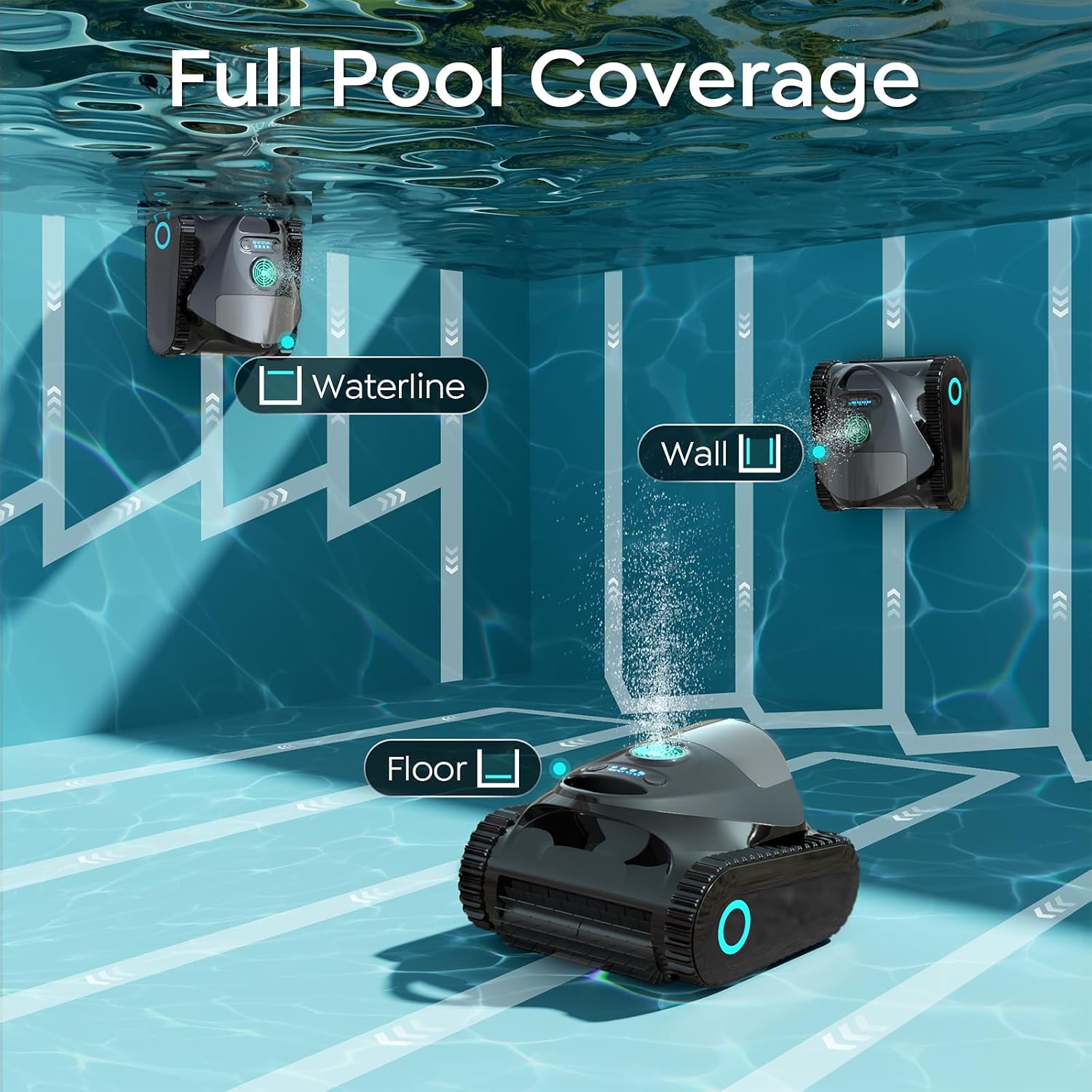Detalle de BRINBO Robotic Pool Cleaner C1