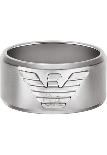 Detalle 2 de Emporio Armani EGS316604010 anillo acero inoxidable 👔