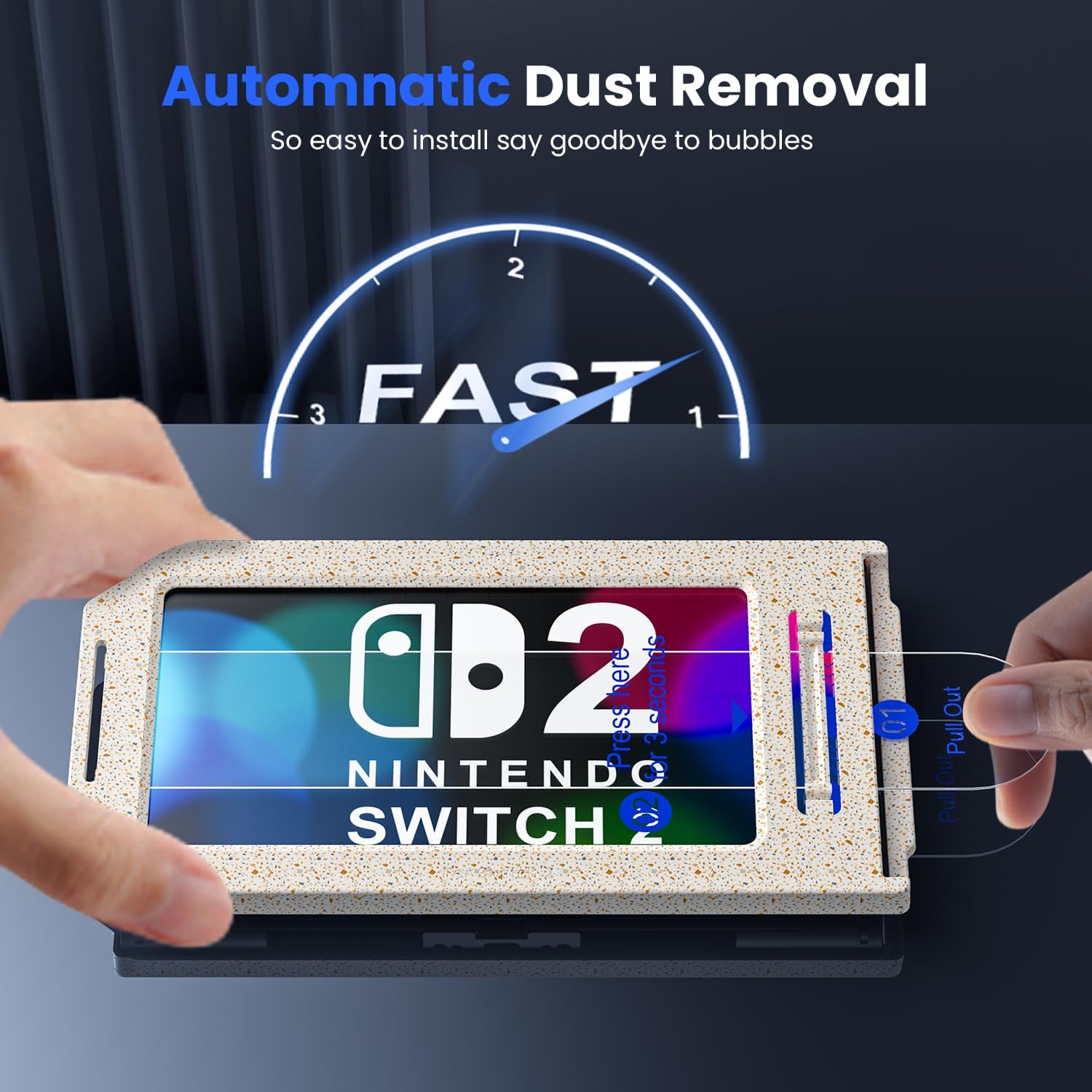 Detalle 2 de WSKEN Switch 2 7.9" 2025 screen protector