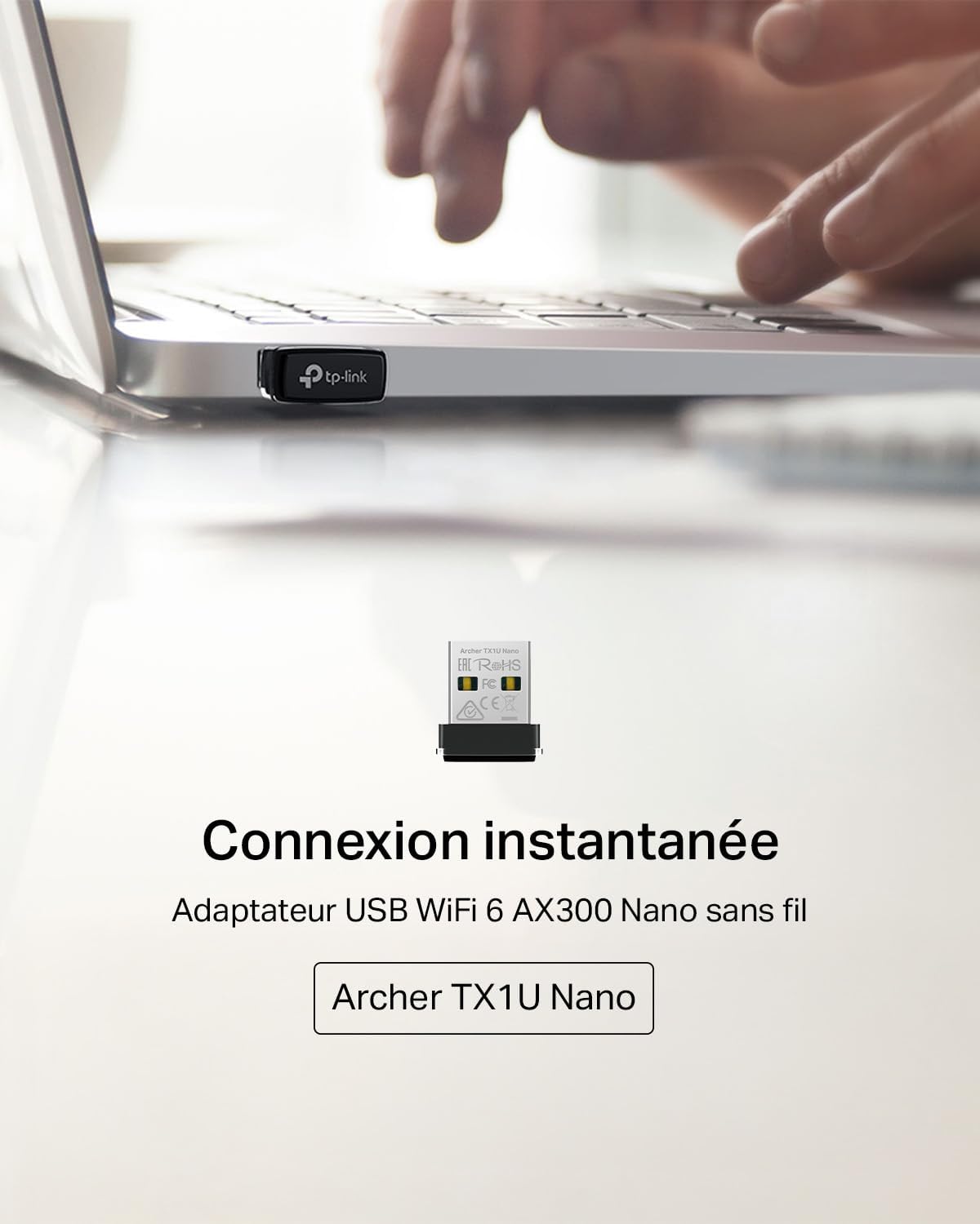 Thumbnail 1 de TP-Link Archer TX1U Nano AX300 clé Wi‑Fi 6
