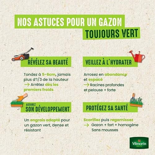 Thumbnail 7 de Vilmorin Gazon Rustique, 3 kg — gazon Tous Terrains pour un espace vert dense