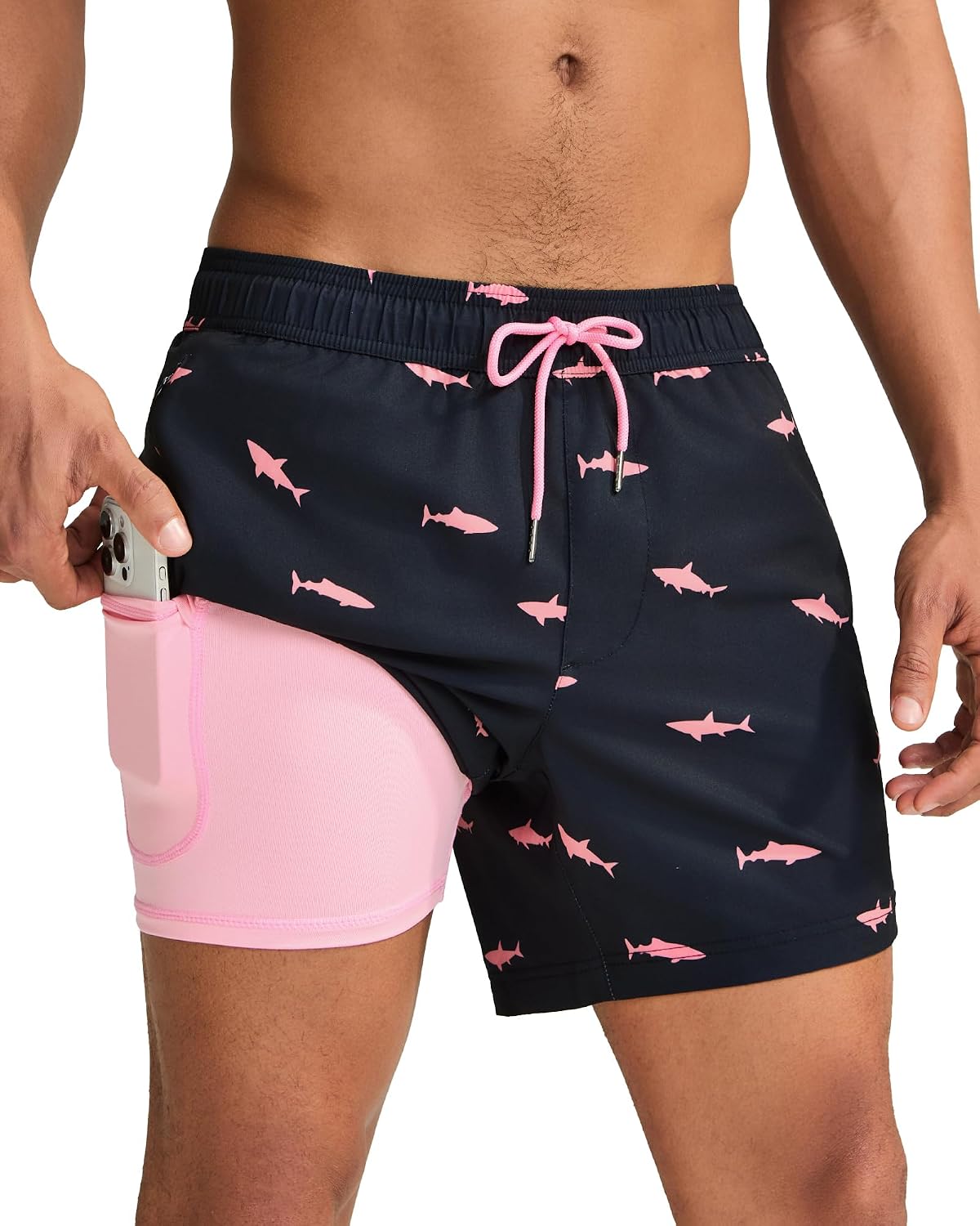 Detalle de maamgic Men's Swim Trunks 5-Inch