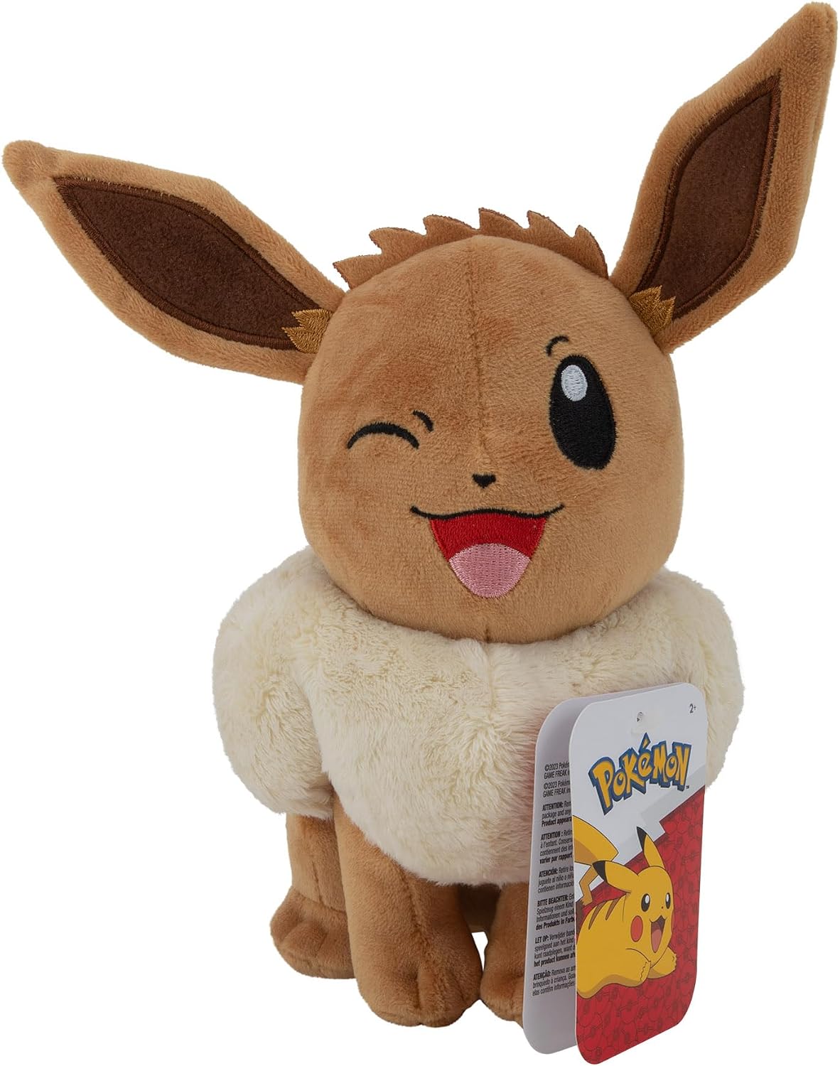 Detalle 2 de Pokémon Évoli peluche 20 cm
