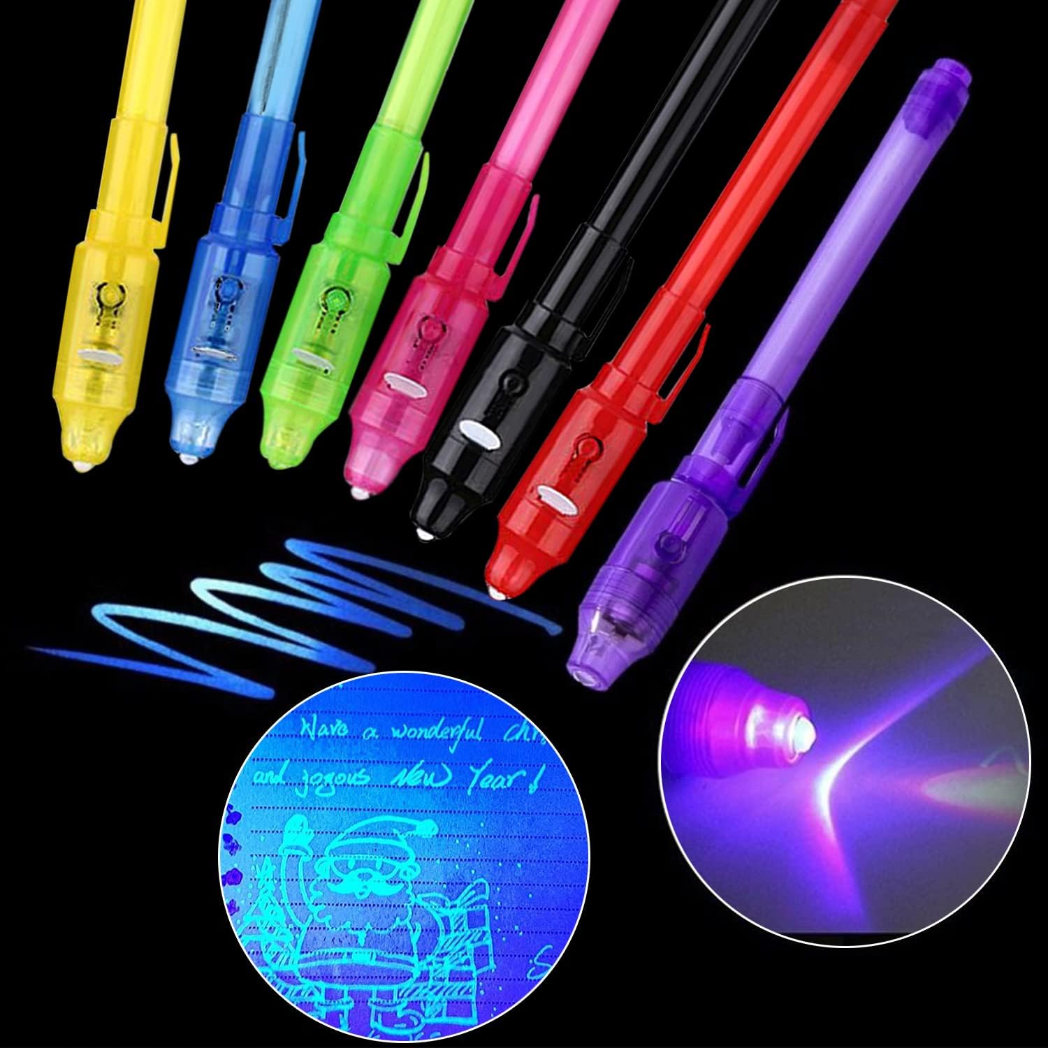 Detalle 2 de Invisible Ink Pens, 5-Pack