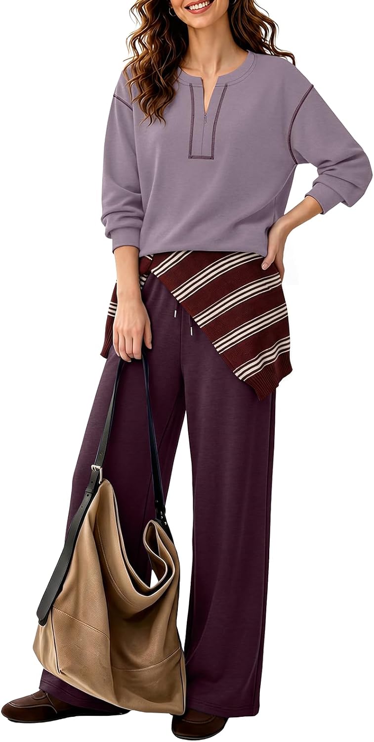 Detalle de Sipaya Women's Lounge Set, Half-Zip