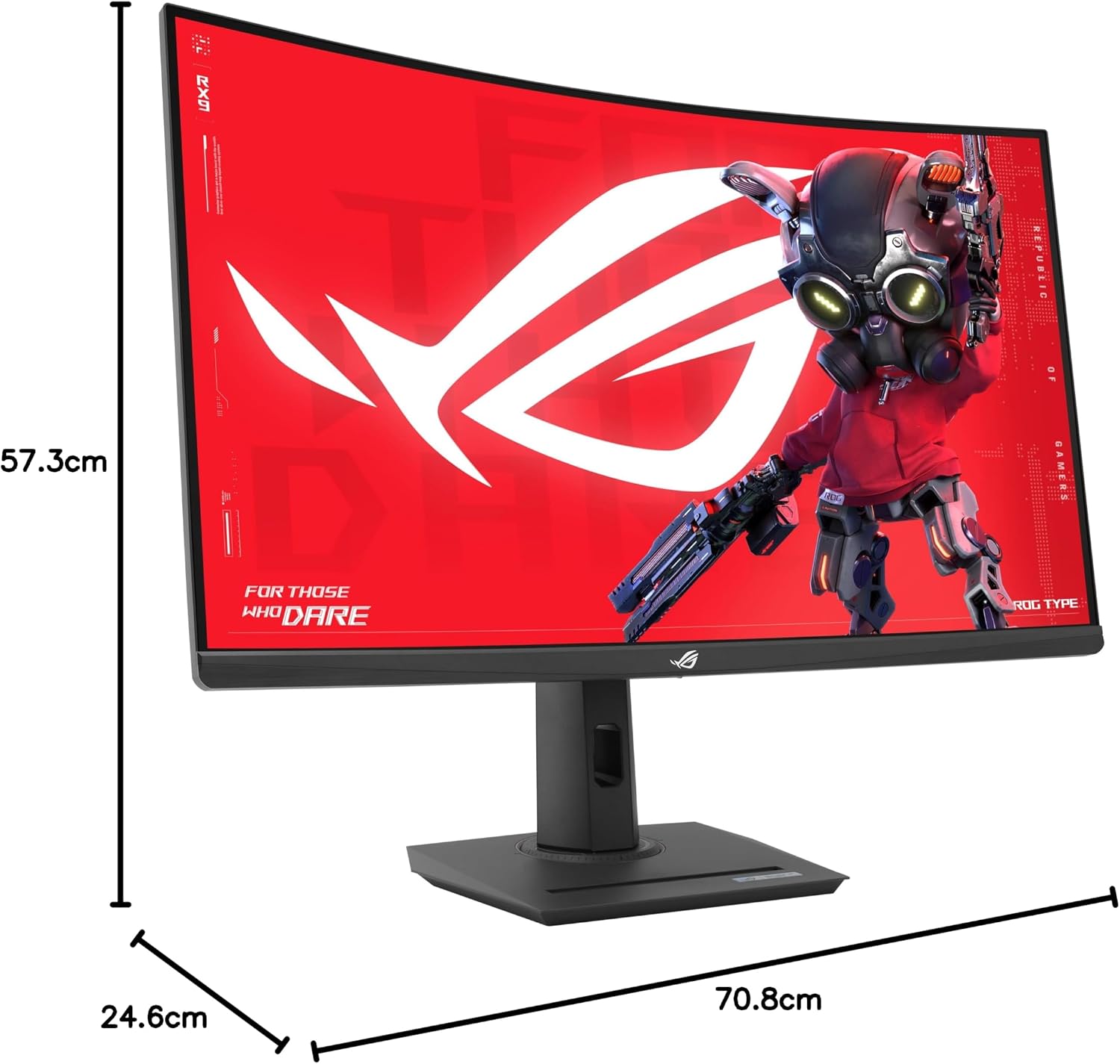 Thumbnail 6 de ASUS ROG Strix XG32WCMS monitor gaming curvo 32