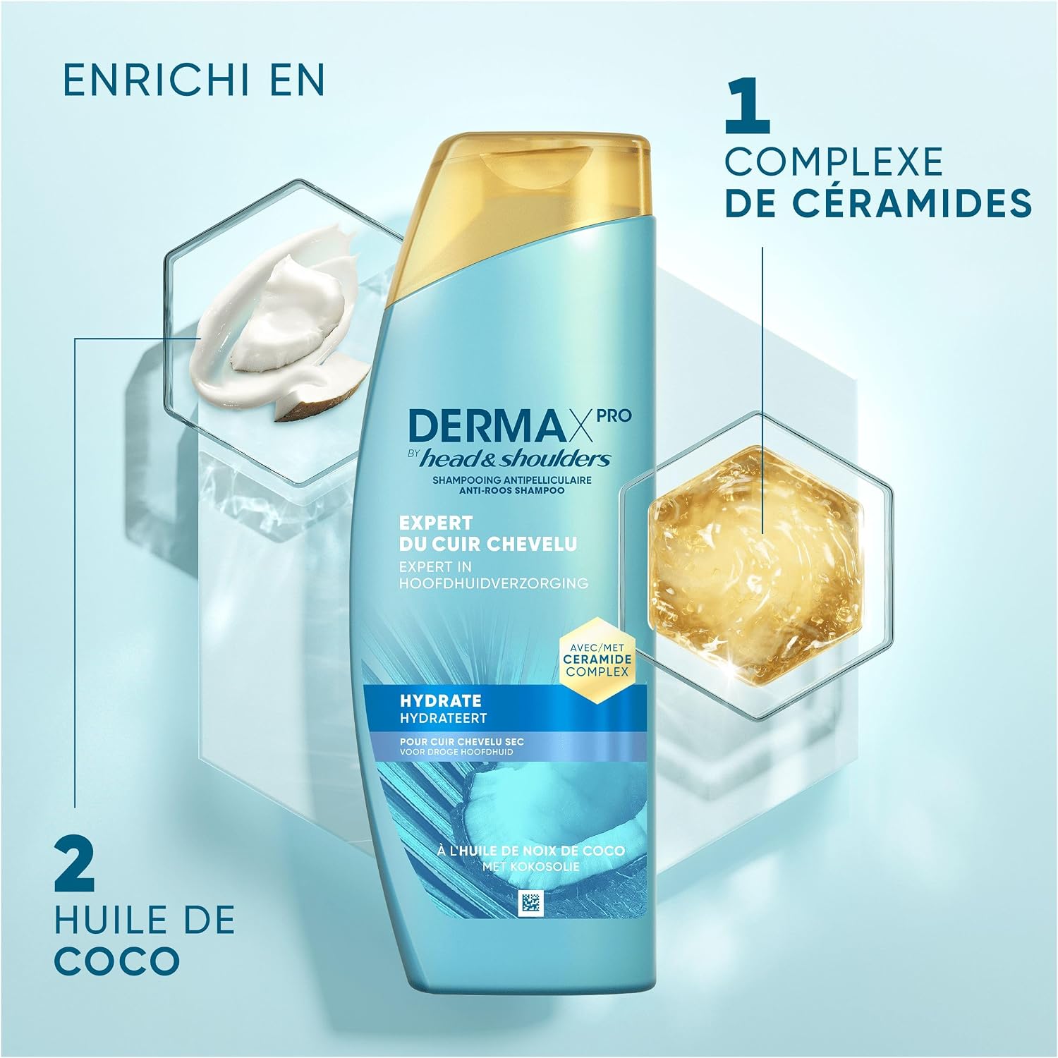 Thumbnail 1 de Head & Shoulders shampoing hydratant 250ml