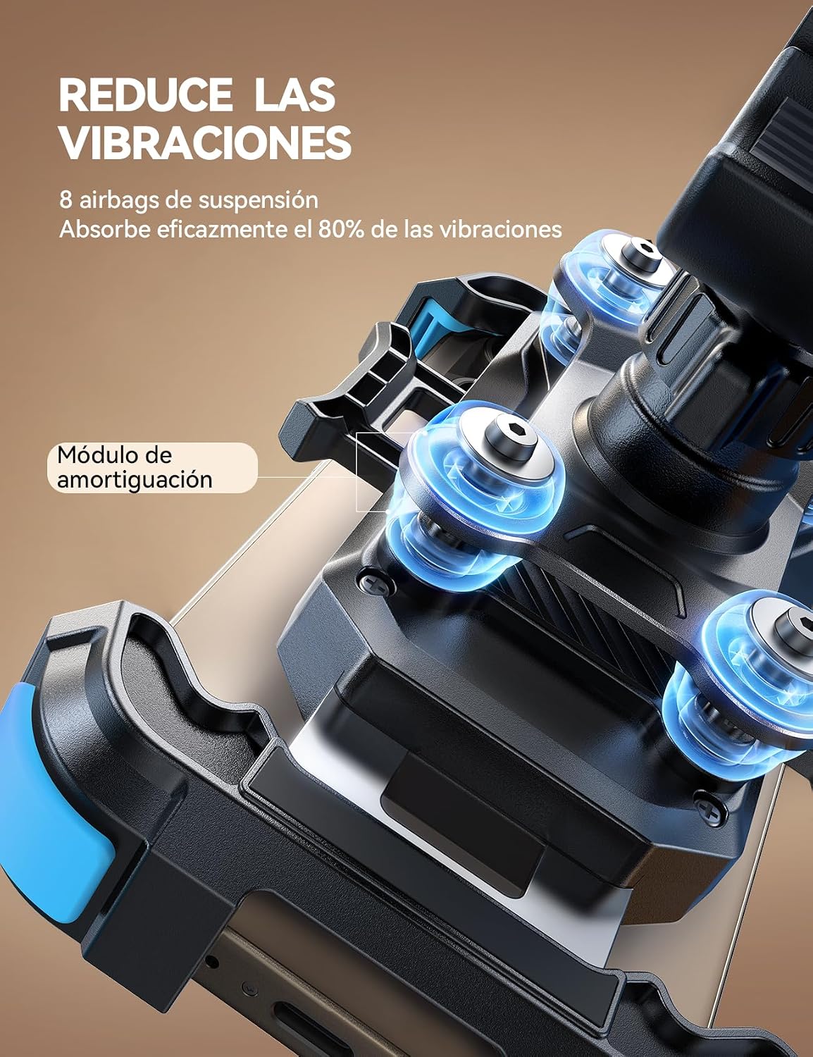 Thumbnail 1 de Joyroom Soporte Móvil Moto Antivibración 360°