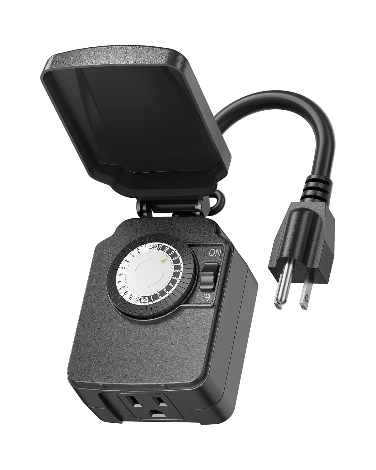 Detalle de BN-LINK 24-Hour Outdoor Mechanical Timer with 30-Minute Intervals