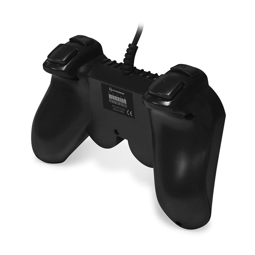 Detalle de Hyperkin Brave Warrior Premium Controller for PS2 (Black)