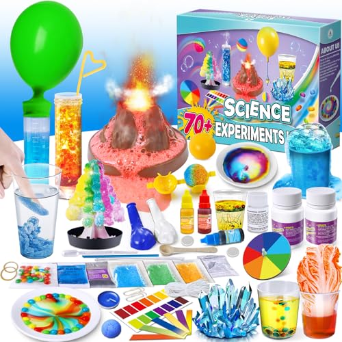 Detalle de UNGLINGA 70+ Kits de experimentos para niños y niñas, Caja de científicos