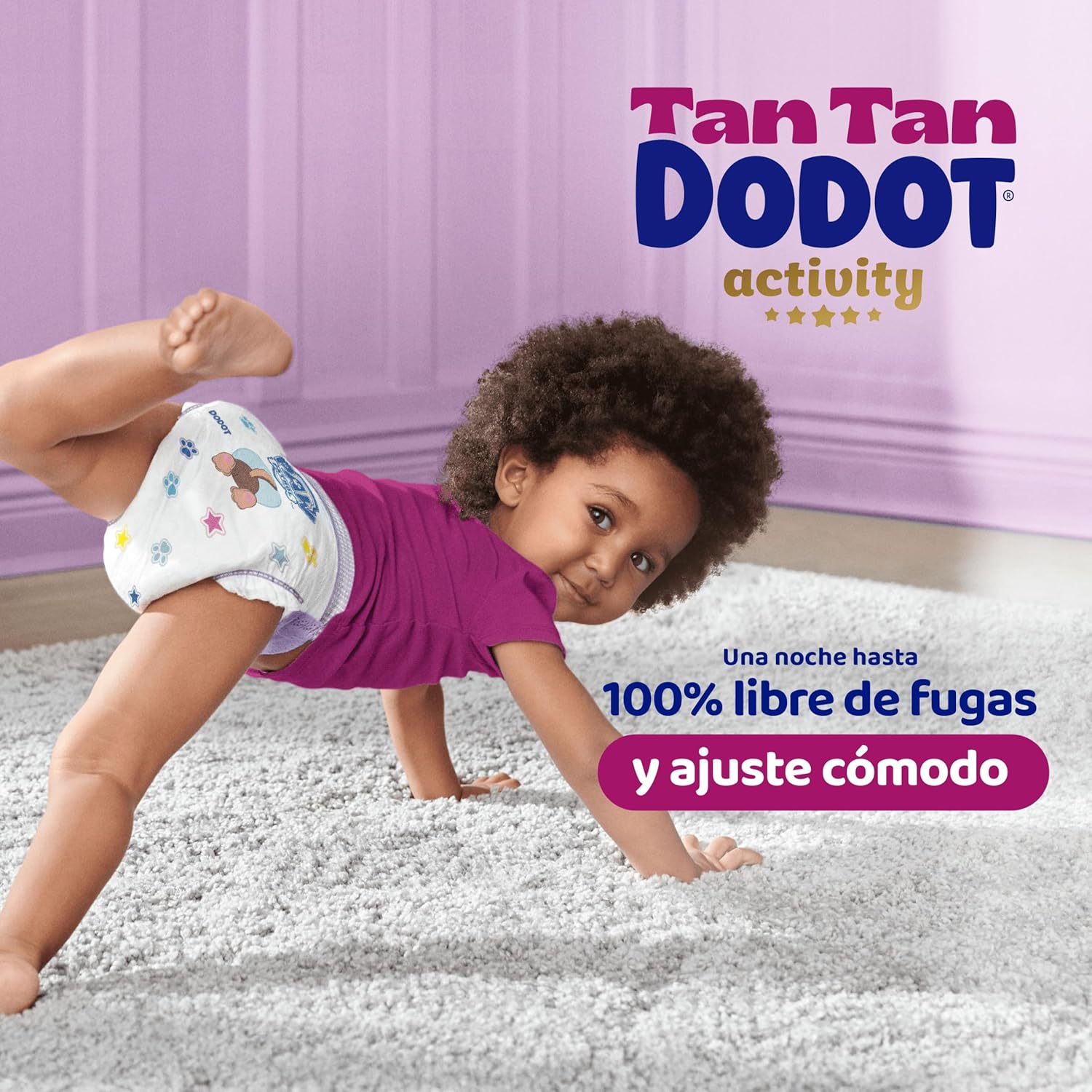 Detalle 2 de DODOT Pañales Activity Talla 7 96 unidades 👶