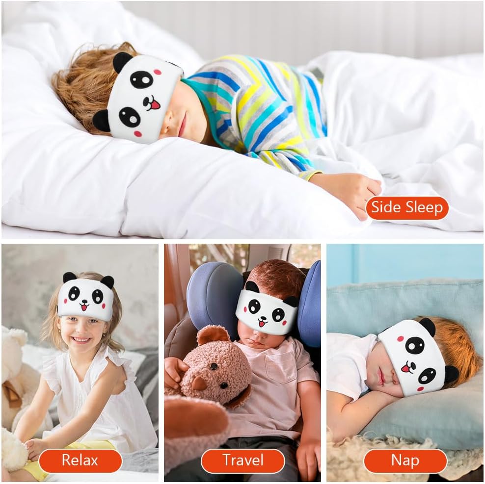 Thumbnail 6 de OFFCUP Cuffie per Dormire Panda: cuffie over-ear senza fili con maschera integrata per sonno, viaggio e relax