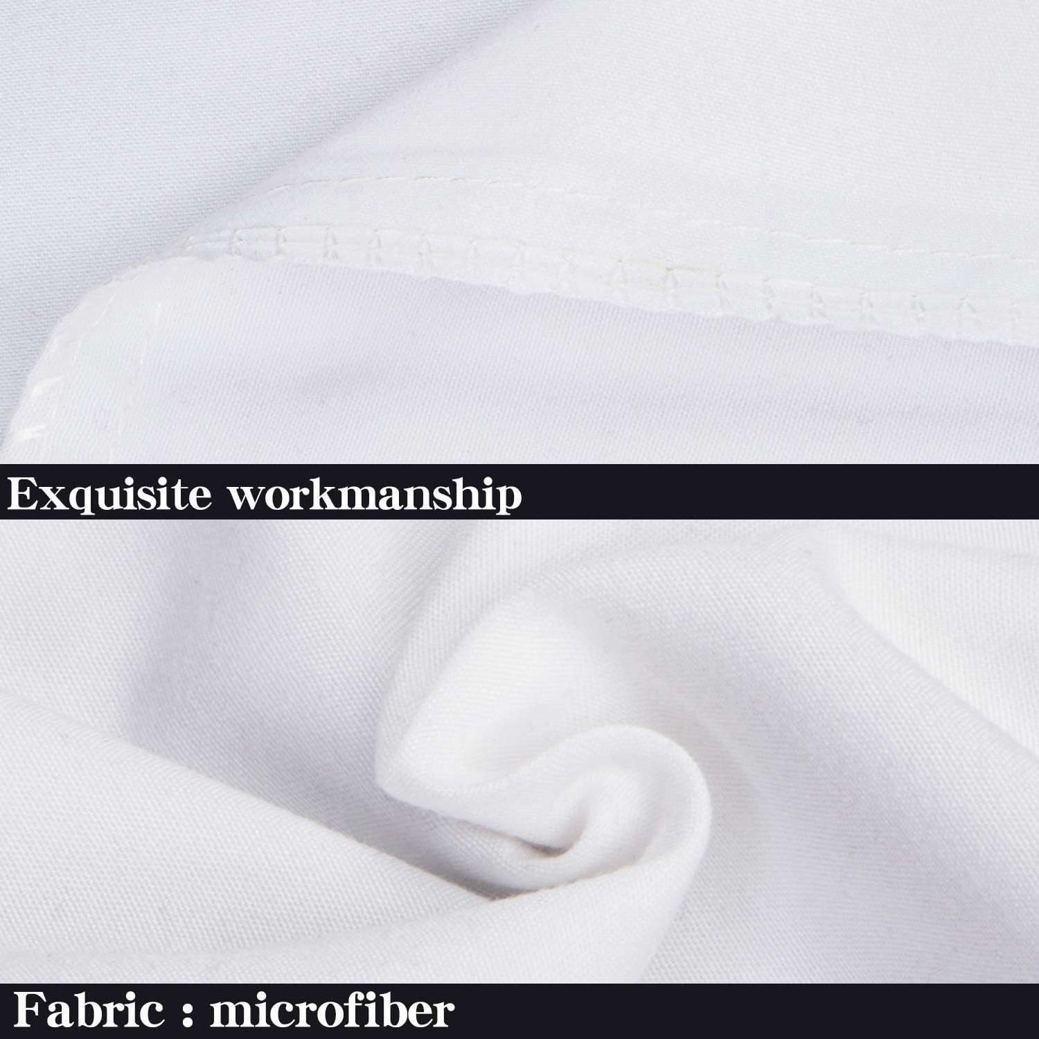 Thumbnail 1 de NTBAY 4-Piece Queen Pillowcase Set