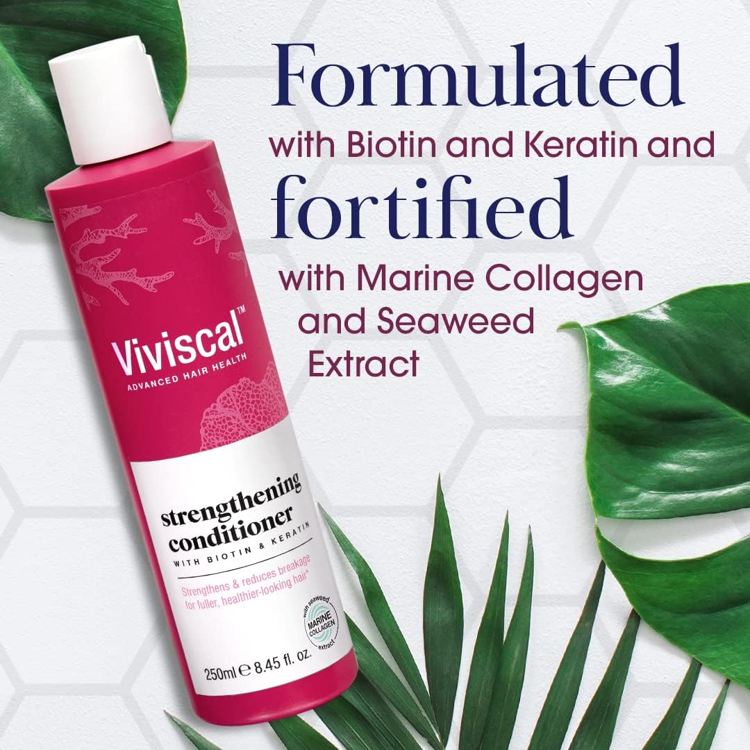 Detalle de Viviscal Strengthening Conditioner: For Naturally Thicker & Fuller Looking Hair (250 ml)