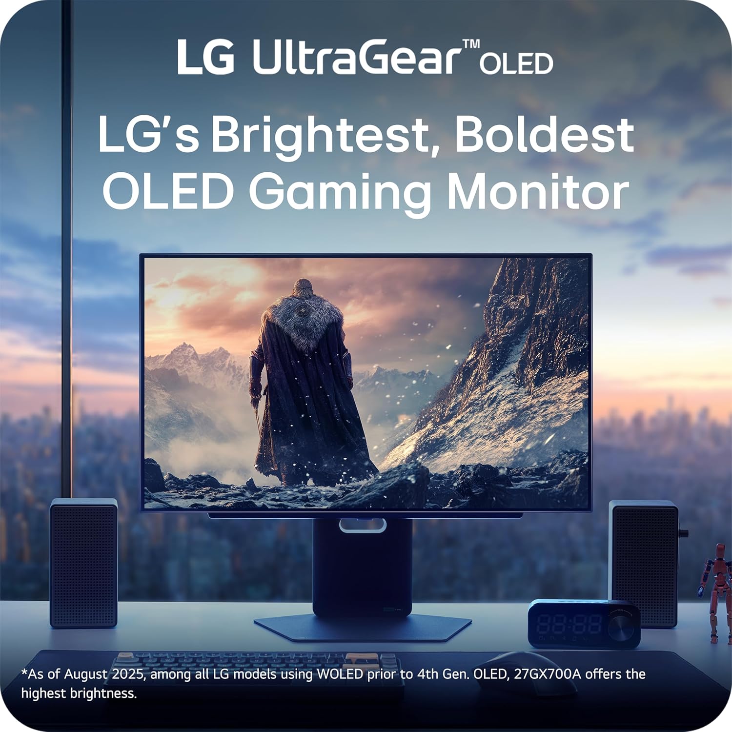 Thumbnail 2 de LG 27GX700A-B Ultragear OLED Monitor