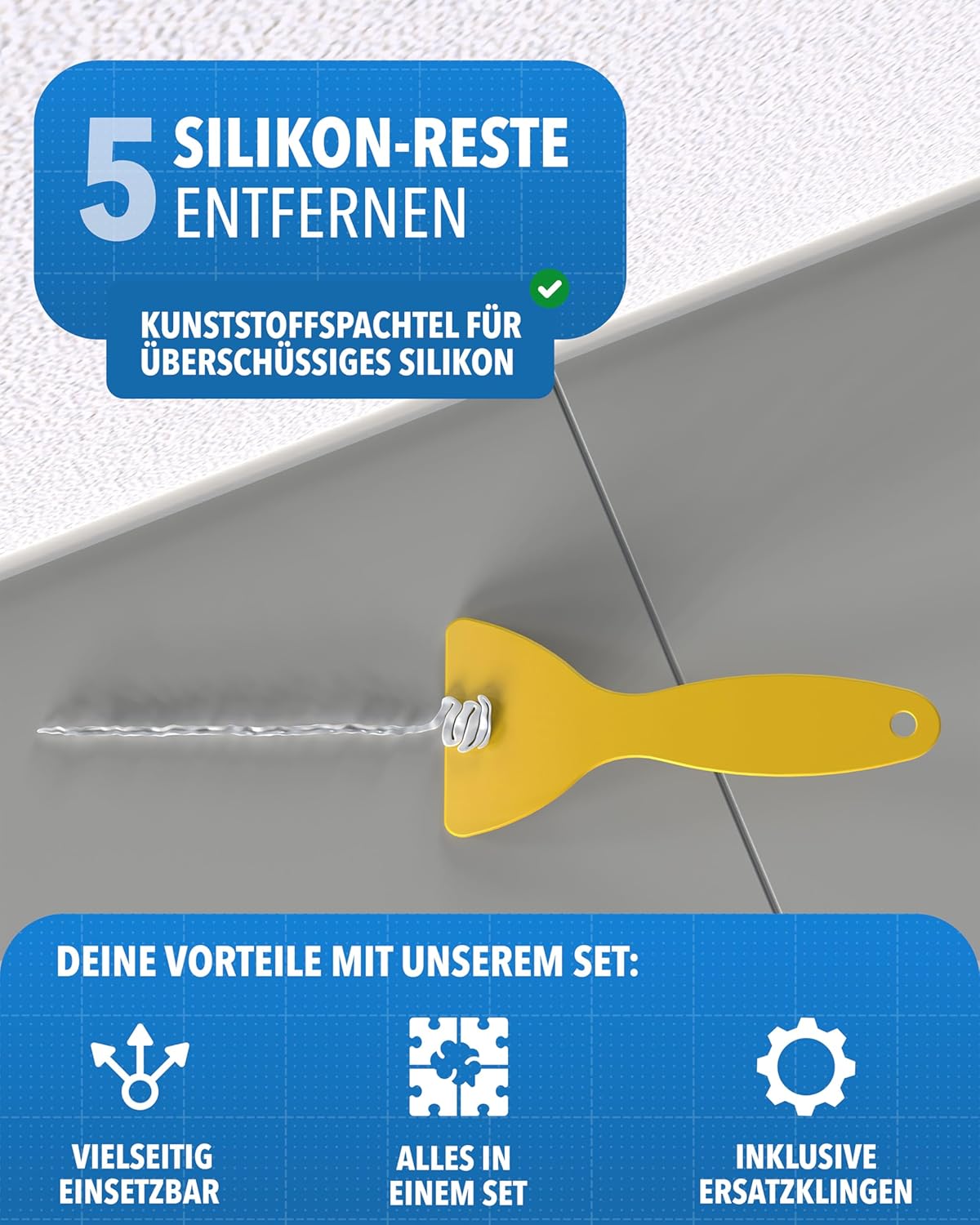 Thumbnail 4 de 23‑teiliges Fugen-Set für Bad & Küche