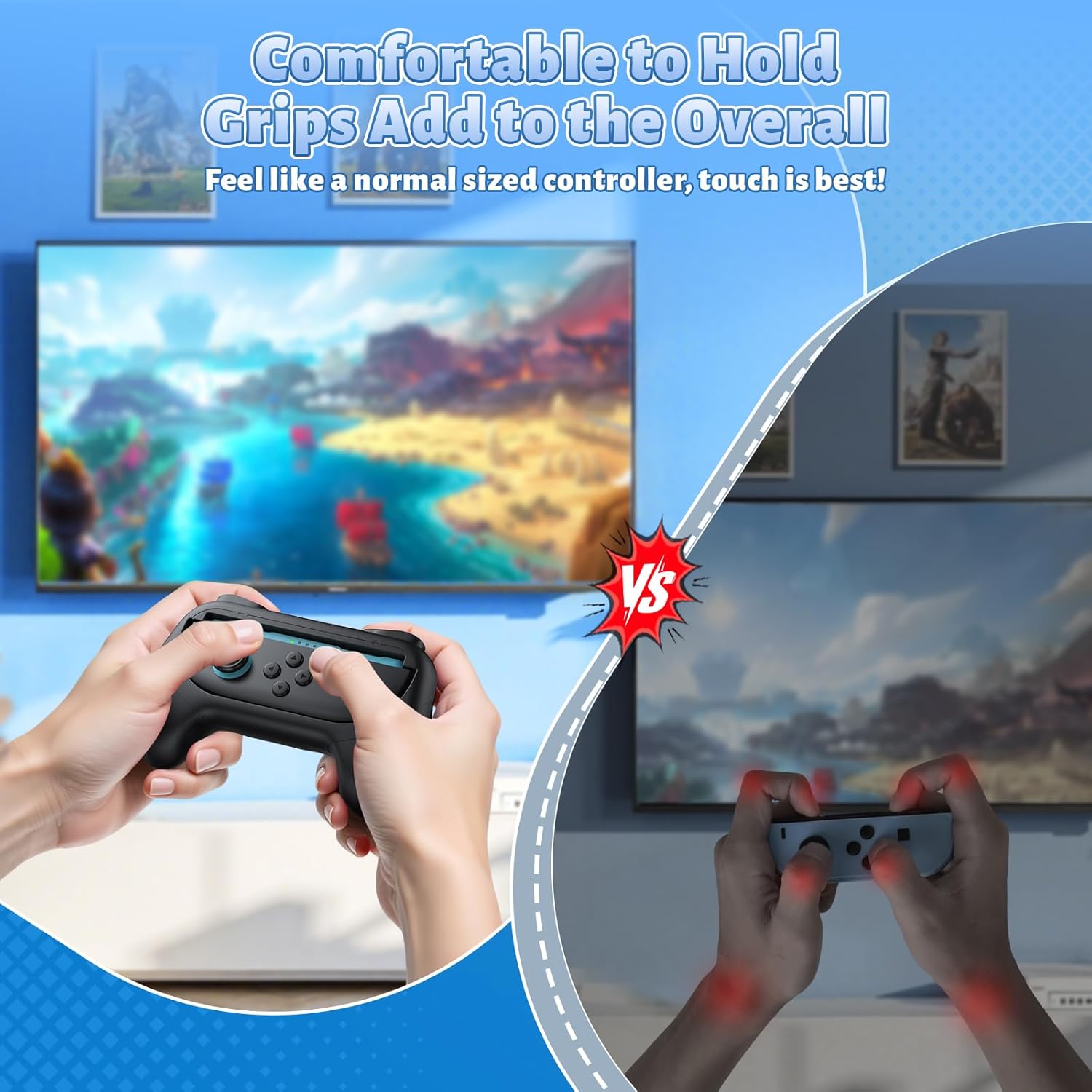 Thumbnail 4 de FASTSNAIL Switch 2/1 Griffe Controller, 2er Schwarz