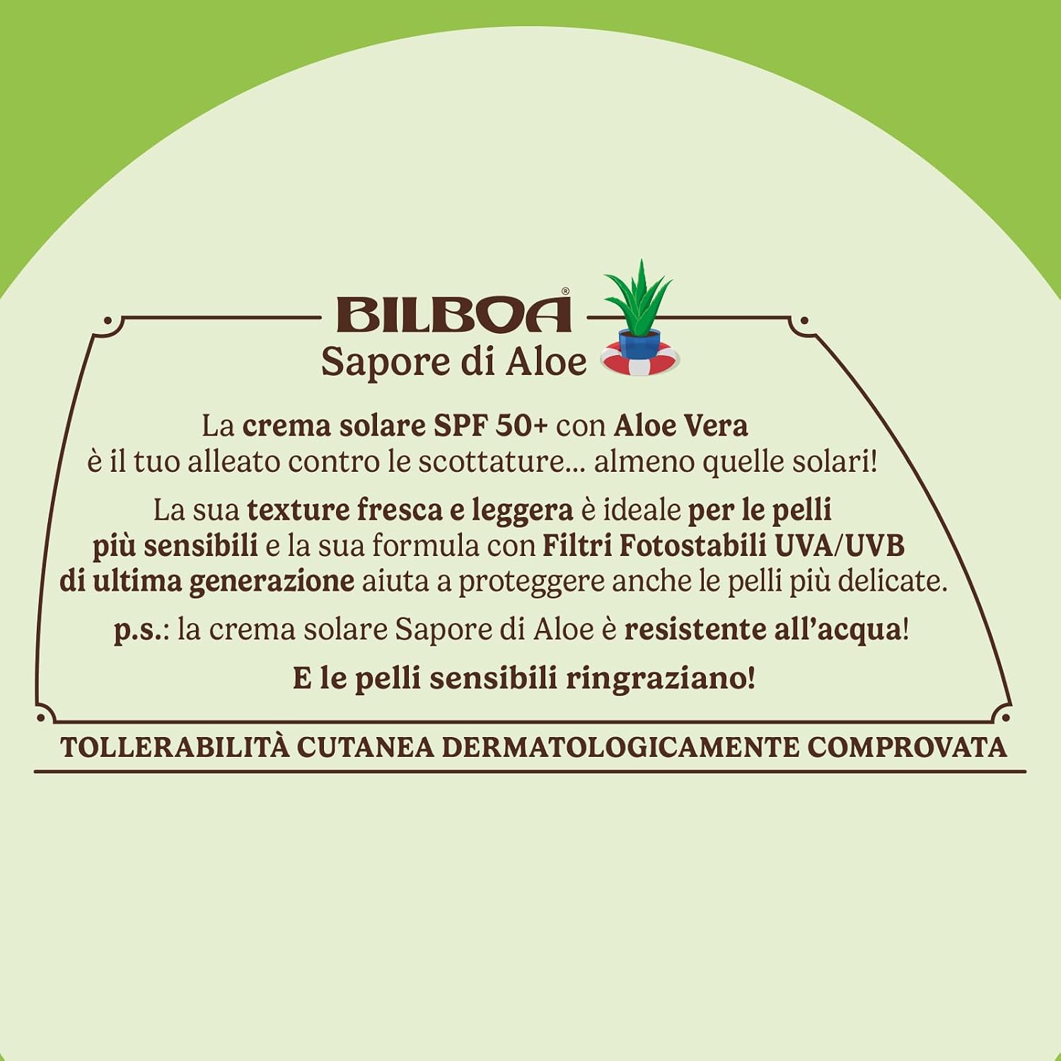 Thumbnail 2 de Bilboa Sapore di Aloe SPF50+ 250 ml