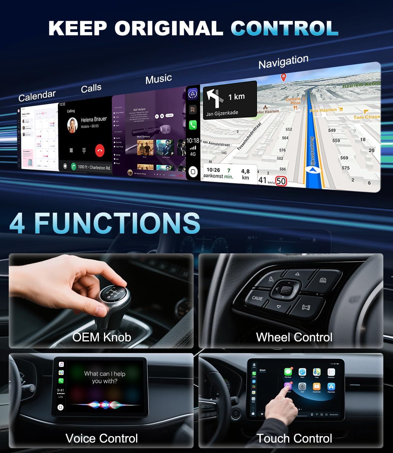 Thumbnail 3 de CMRDQD CarPlay Adapter kabelloses CarPlay ab 2016