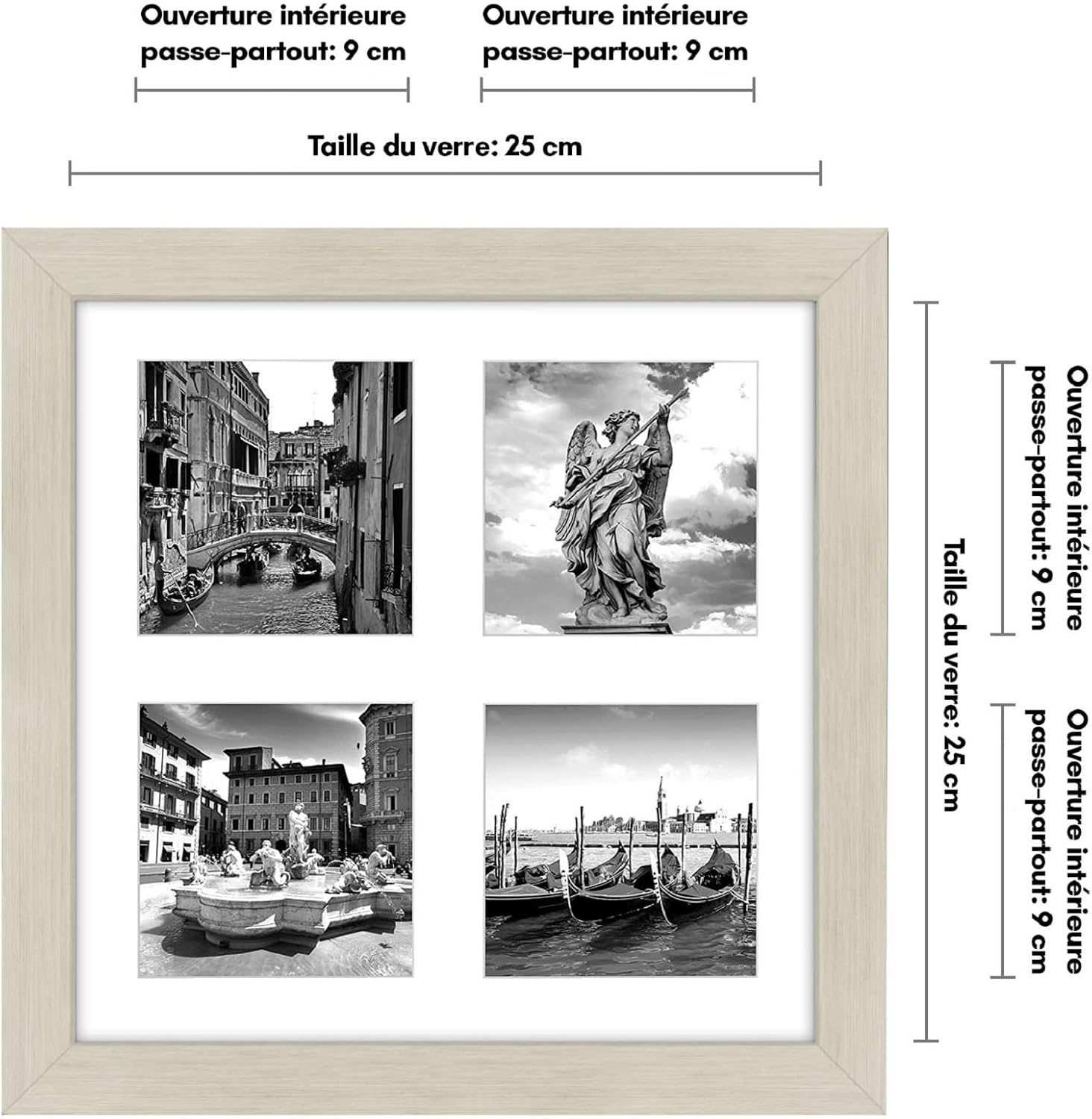 Detalle de Americanflat cadre photo collage 25,4 cm
