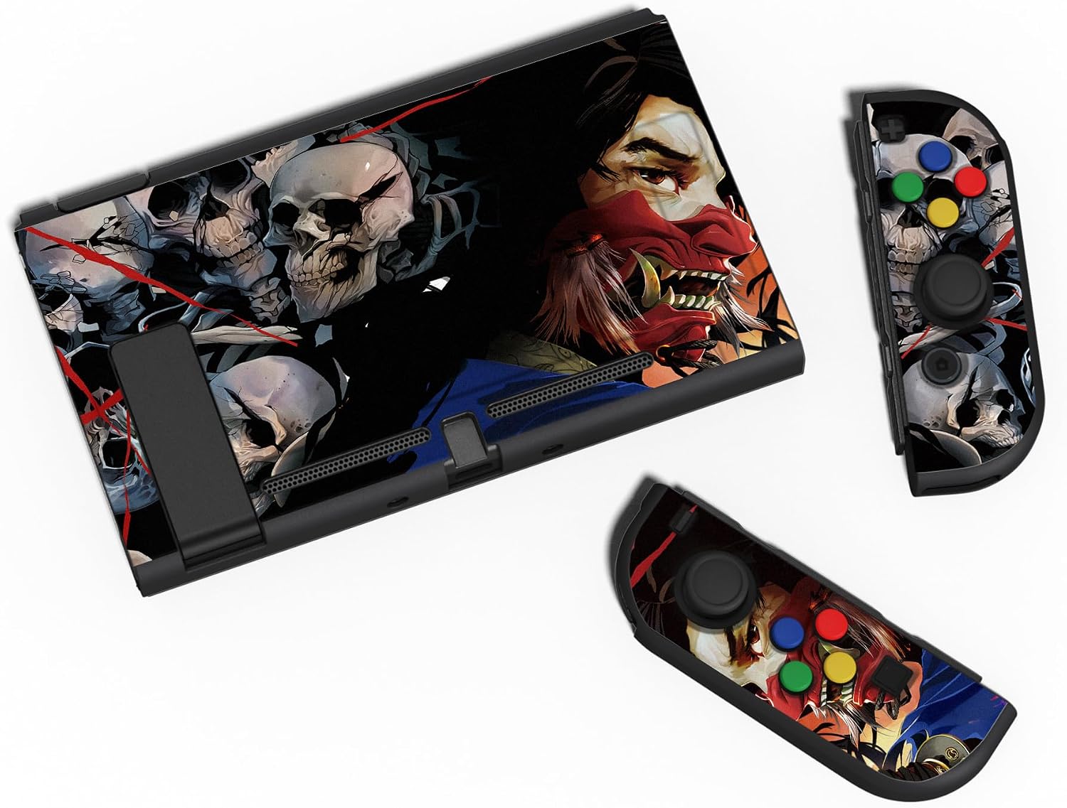 Thumbnail 5 de PlayVital ZealProtect Soft Protective Case for Nintendo Switch – Ghost of Samurai Edition