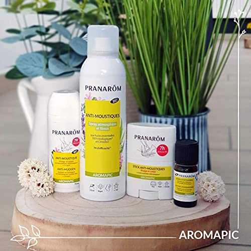 Detalle 2 de Pranarôm Aromapic Spray Anti-Moustiques Atmosphère et Tissus 150 ml – Répulsif bio 2 en 1