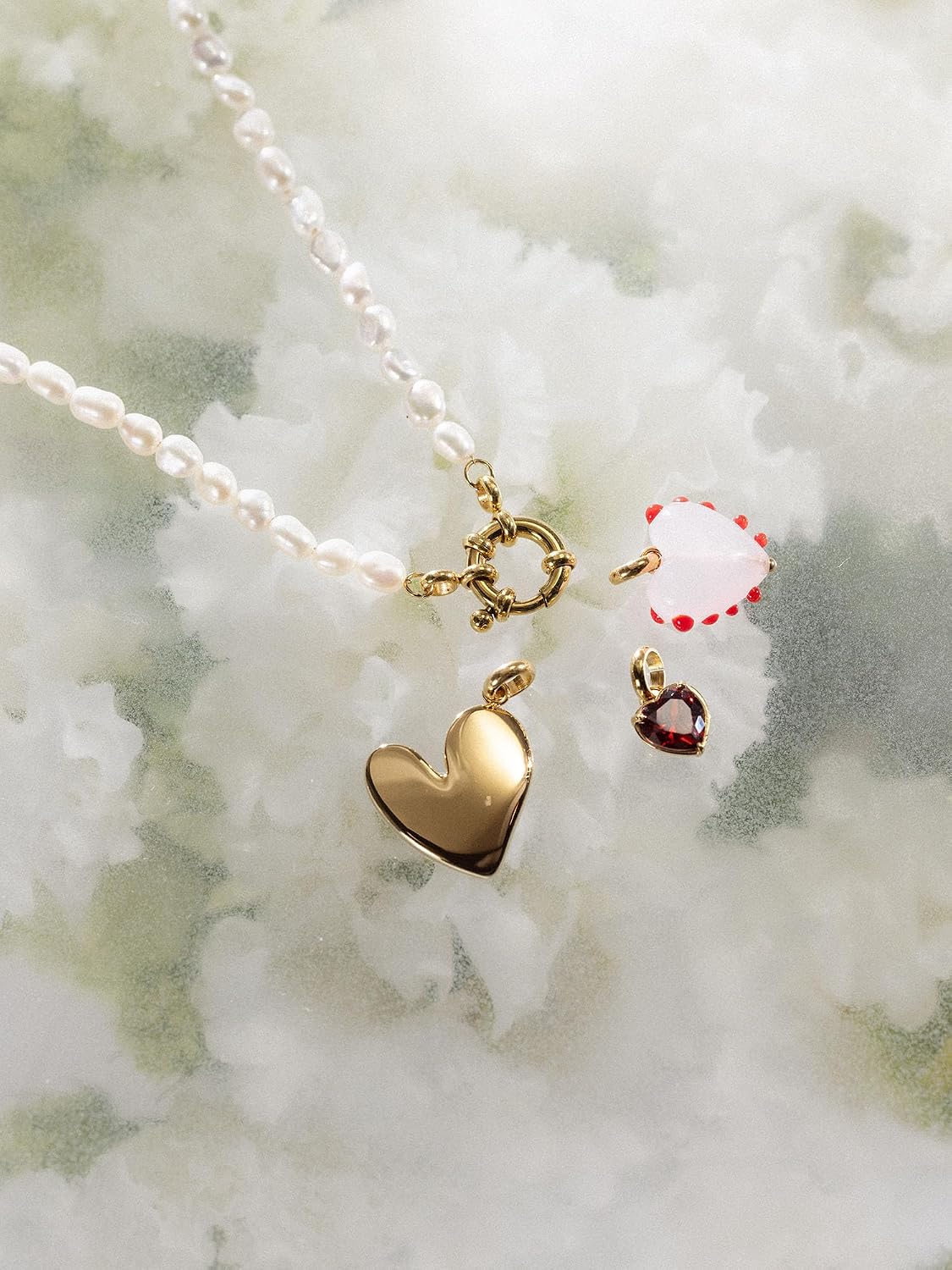 Thumbnail 4 de Purelei Ciondolo True Love Anello d oro Acciaio inox 20x21mm